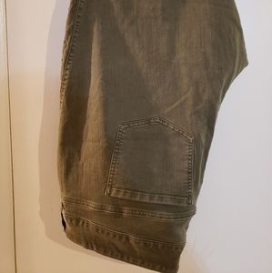 Torrid Army Green Jeggings